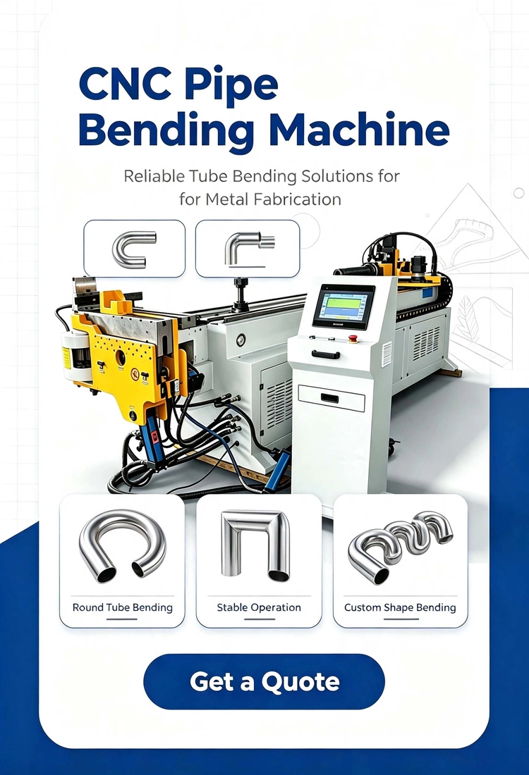 CNC Pipe Bending Machine for metal fabrication and automated tube bending solutions